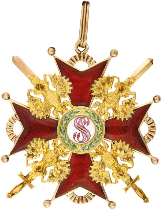 Знак Ордена Св. Станислава 1-й степени с мечами ВД.jpg