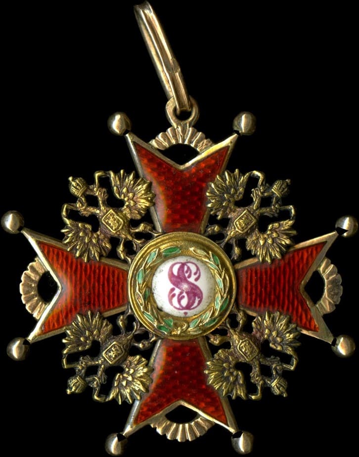 Знак ордена Св. Станислава III ст.  фирма Эдуард.jpg