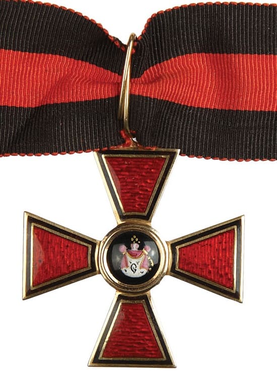 Знак Ордена Св. Владимира 4-й степени Генриха-Вельгельма Кеммерера и Вильгельма Кейбеля.jpg