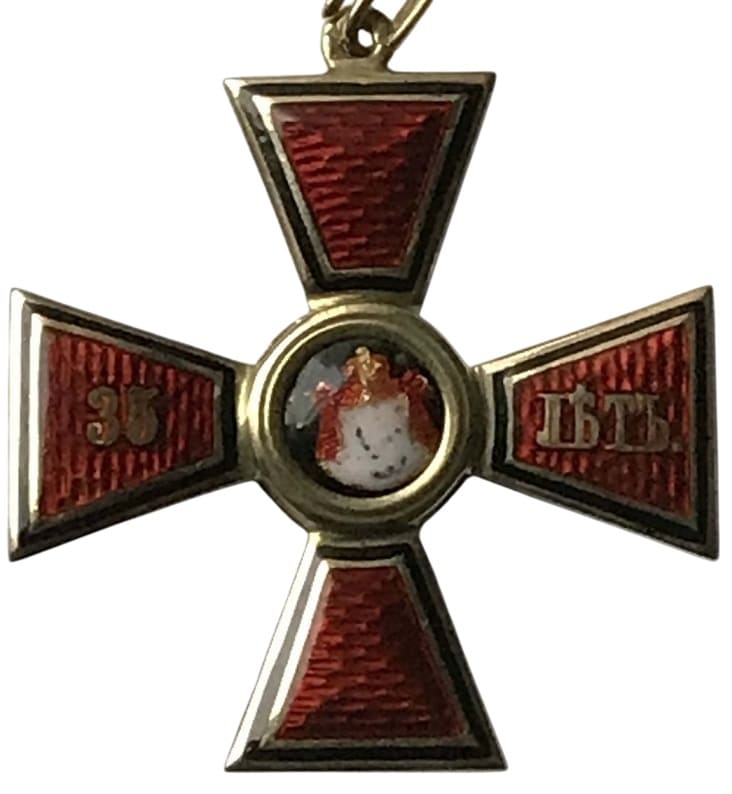 Знак Ордена  Св. Владимира 4-й степени за 35 лет безупречной службы фабрики Эдуард ИЛ.jpg
