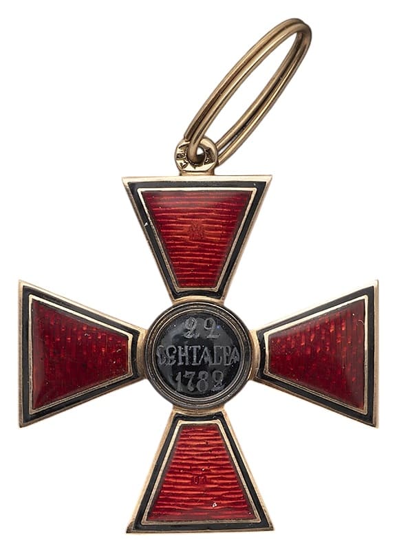 Знак ордена Святого равноапостольного князя Владимира 3-й степени  IK.jpg