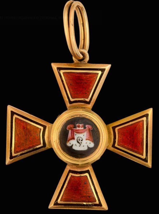 Знак  ордена Святого равноапостольного князя Владимира 4-й степени.jpg