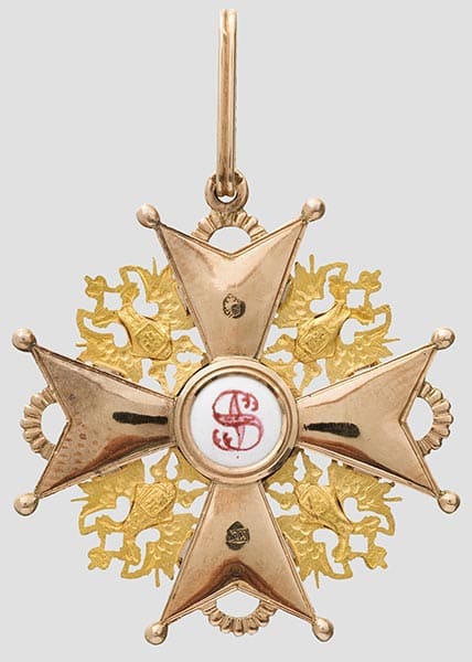 Знак ордена Святого  Станислава 1-й степени АК.jpg