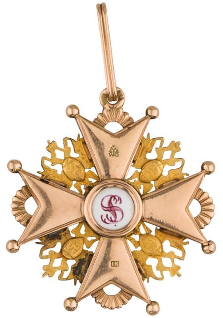 Знак ордена Святого Станислава 2-й степени IK 1864.jpg