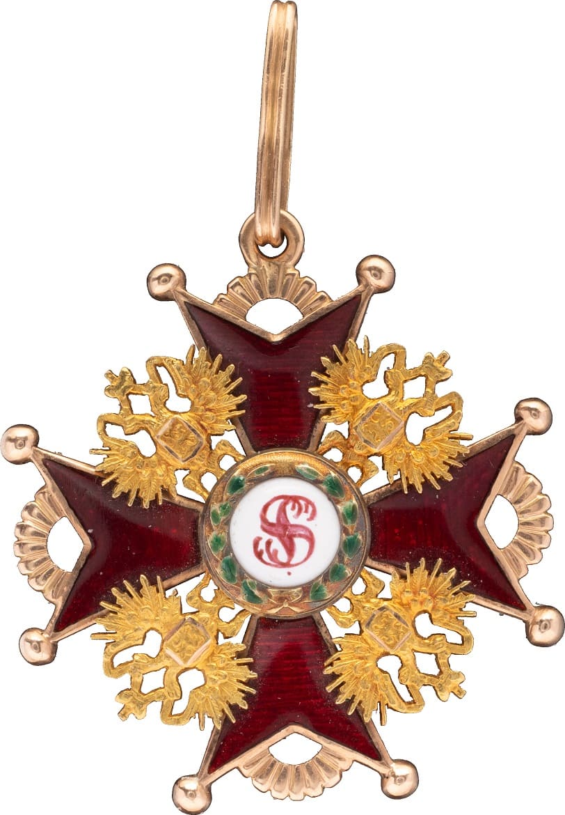 Знак ордена Святого Станислава 2-й степени IK.jpg