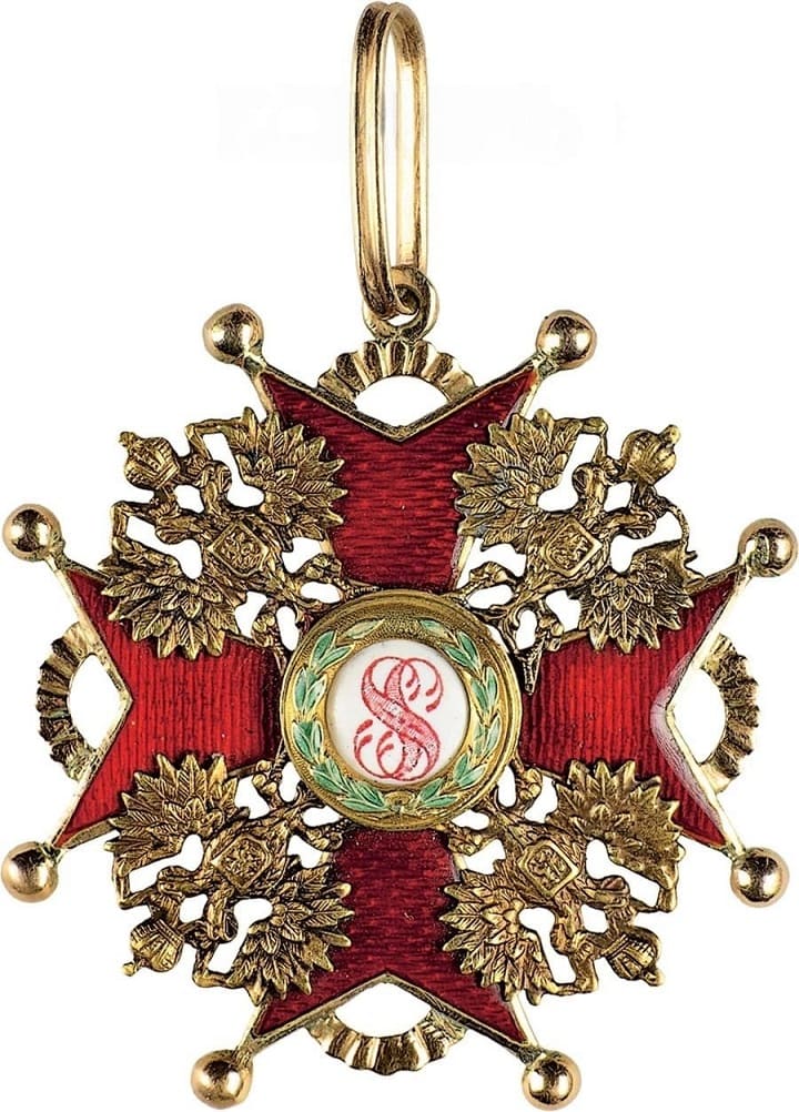 Знак ордена Святого Станислава 2-й степени ИЛ.jpg