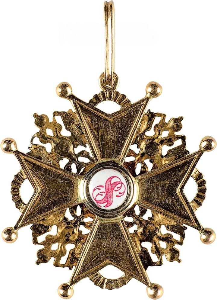 Знак ордена Святого Станислава  2-й степени ИЛ.jpg
