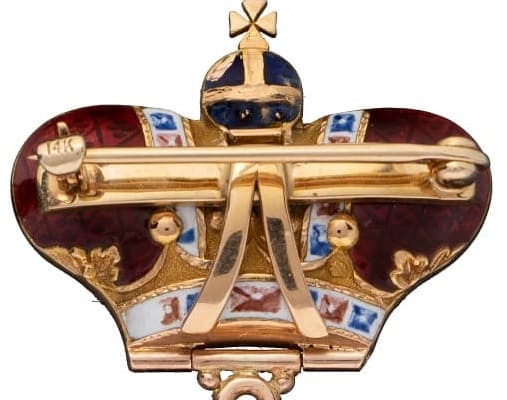 Знак ордена Святого  Станислава 2-й степени с Императорской короной.jpg