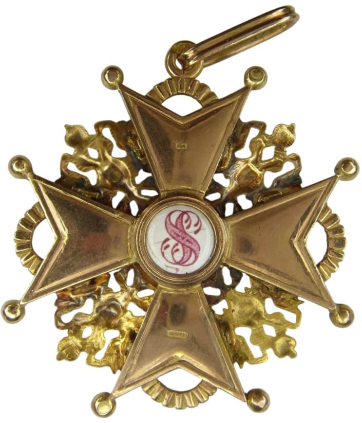 Знак ордена  Святого Станислава 3-й степени Эдуард ИЛ.jpg