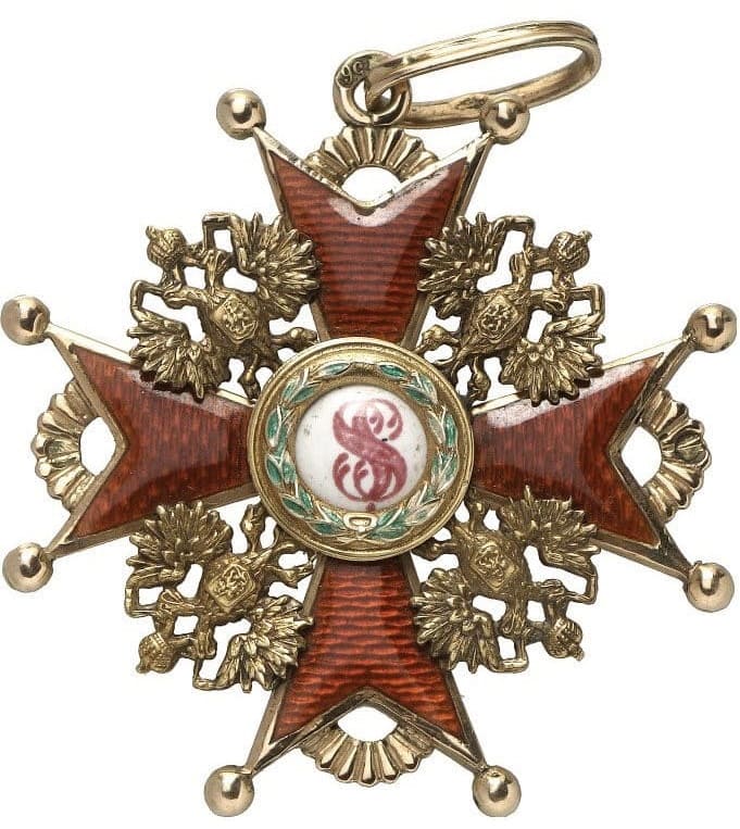 Знак ордена Святого  Станислава 3-й степени ИЛ.jpg