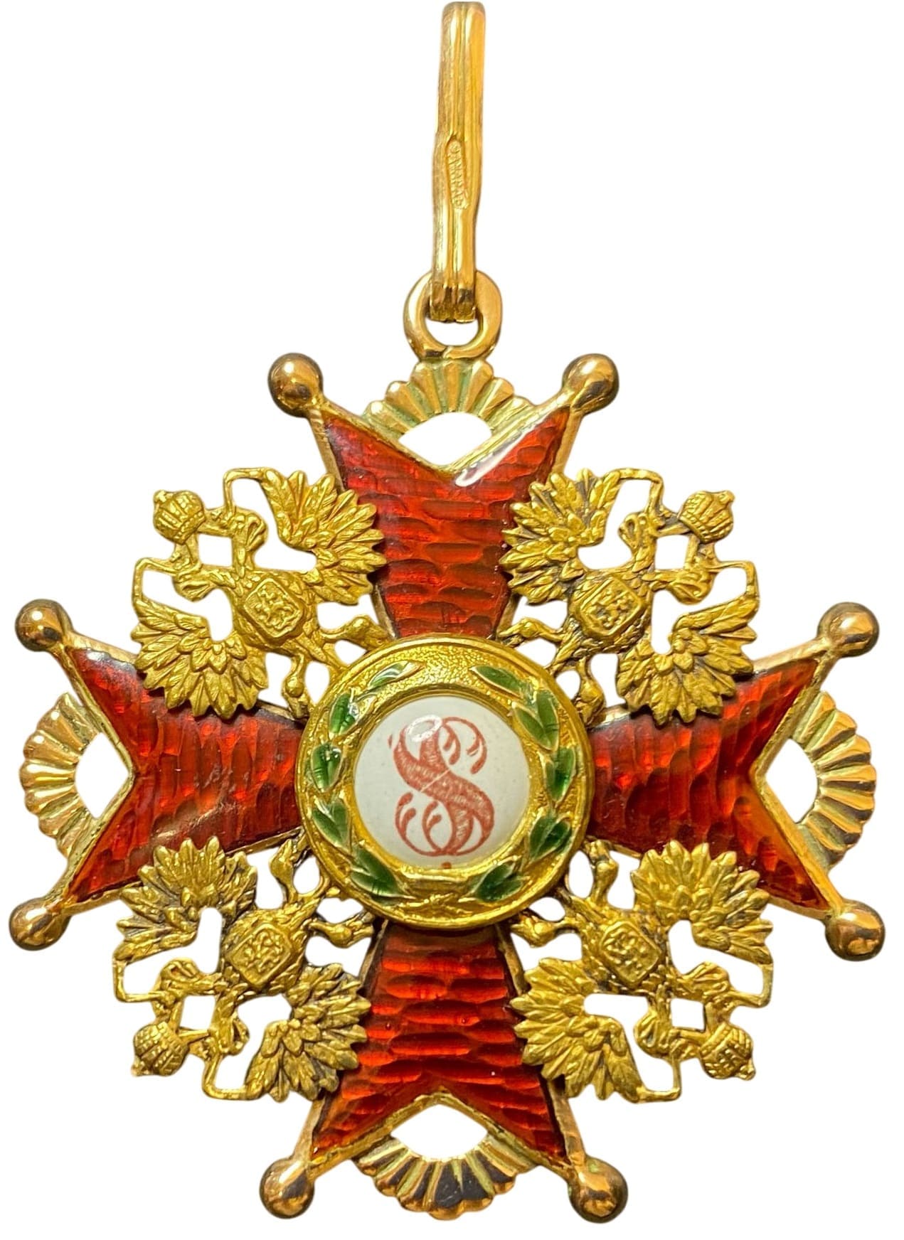 Знак ордена Святого Станислава 3-й степени ИЛ.jpg