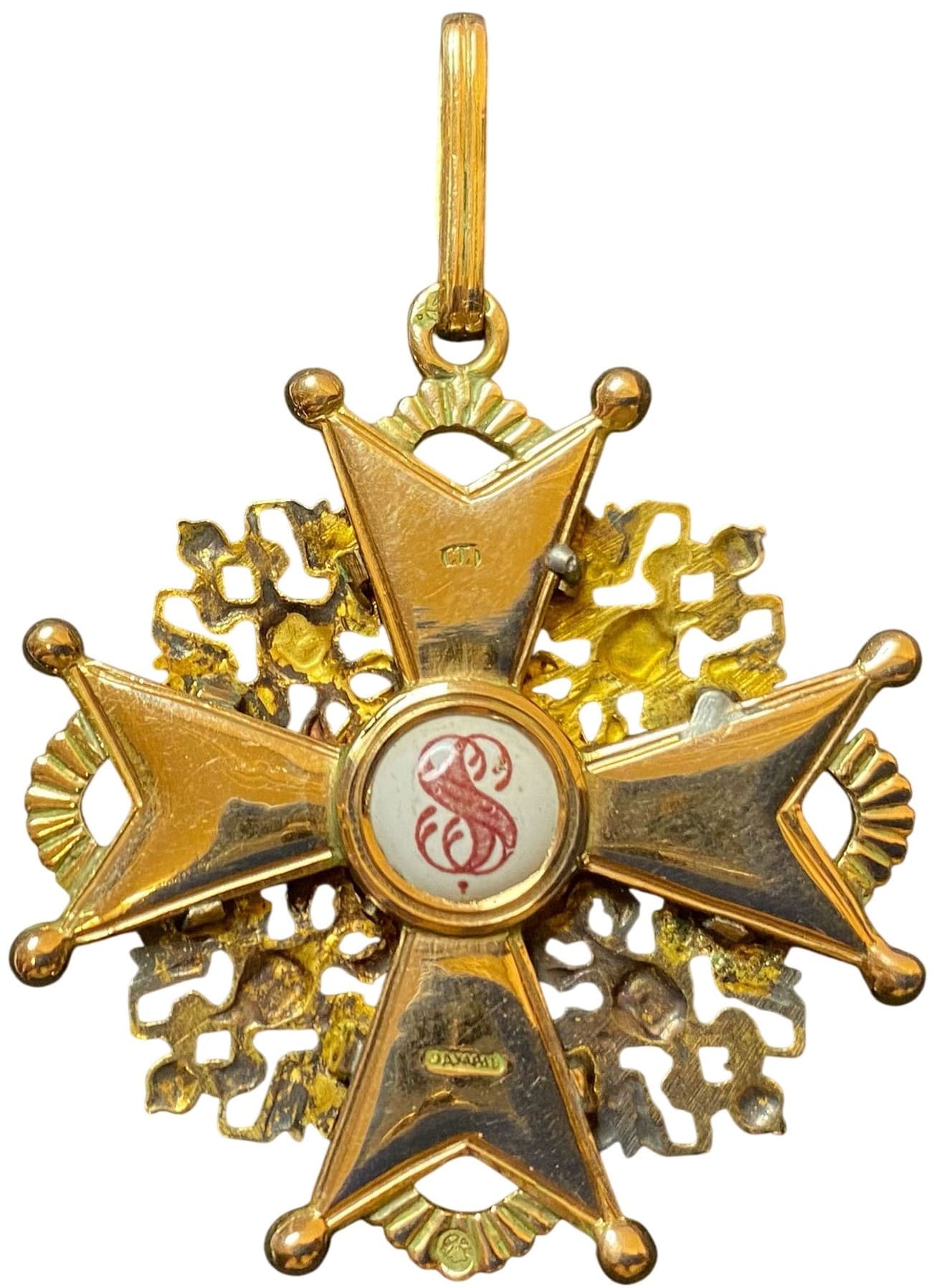 Знак ордена Святого  Станислава 3-й степени ИЛ.jpg