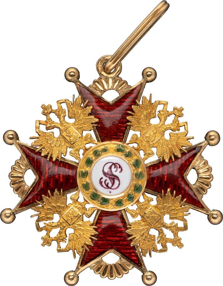 Знак ордена Святого Станислава 3-й степени WK.jpg
