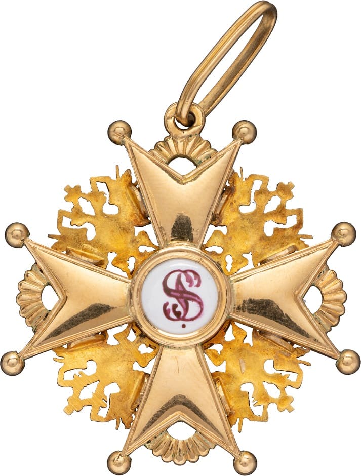 Знак ордена  Святого Станислава 3-й степени WK.jpg