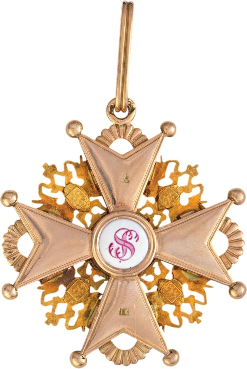 Знак ордена Святого Станислава II степени  IK.jpg