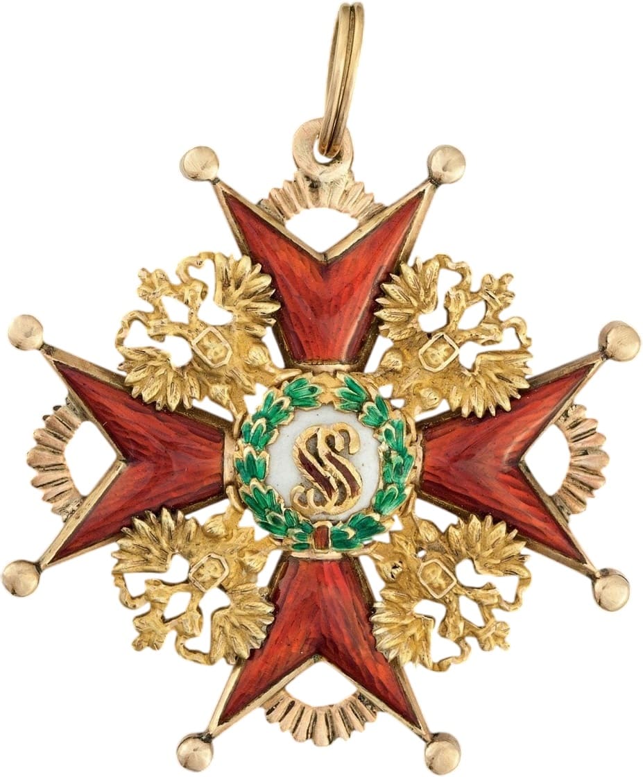 Знак ордена Святого Станислава II степени ИО .jpg