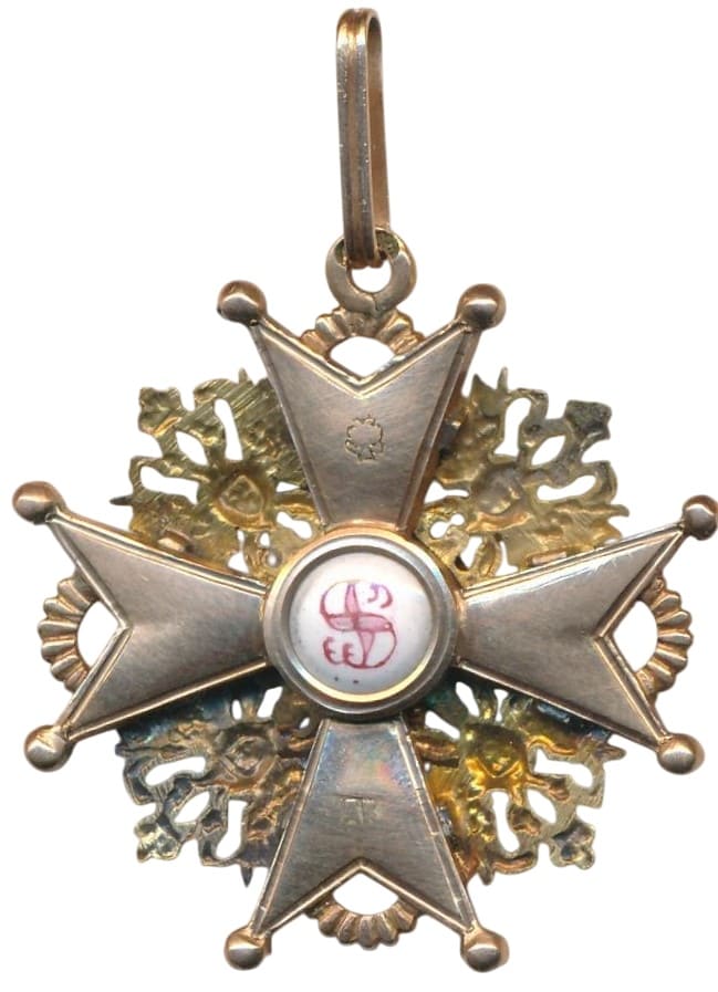 Знак ордена  Святого Станислава III степени АК.jpg