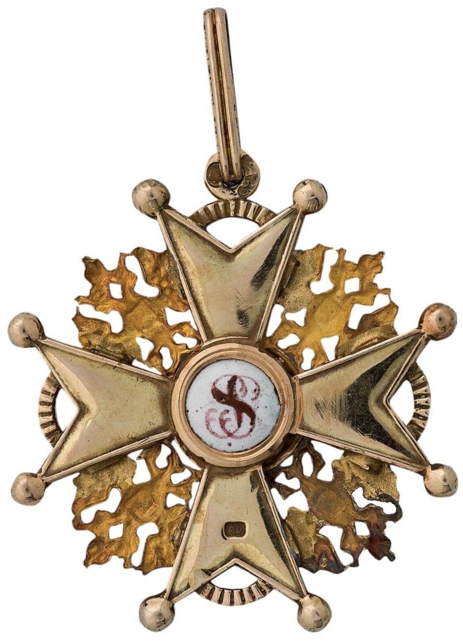 Знак ордена Святого Станислава III степени Дмитрий Осипов.jpg