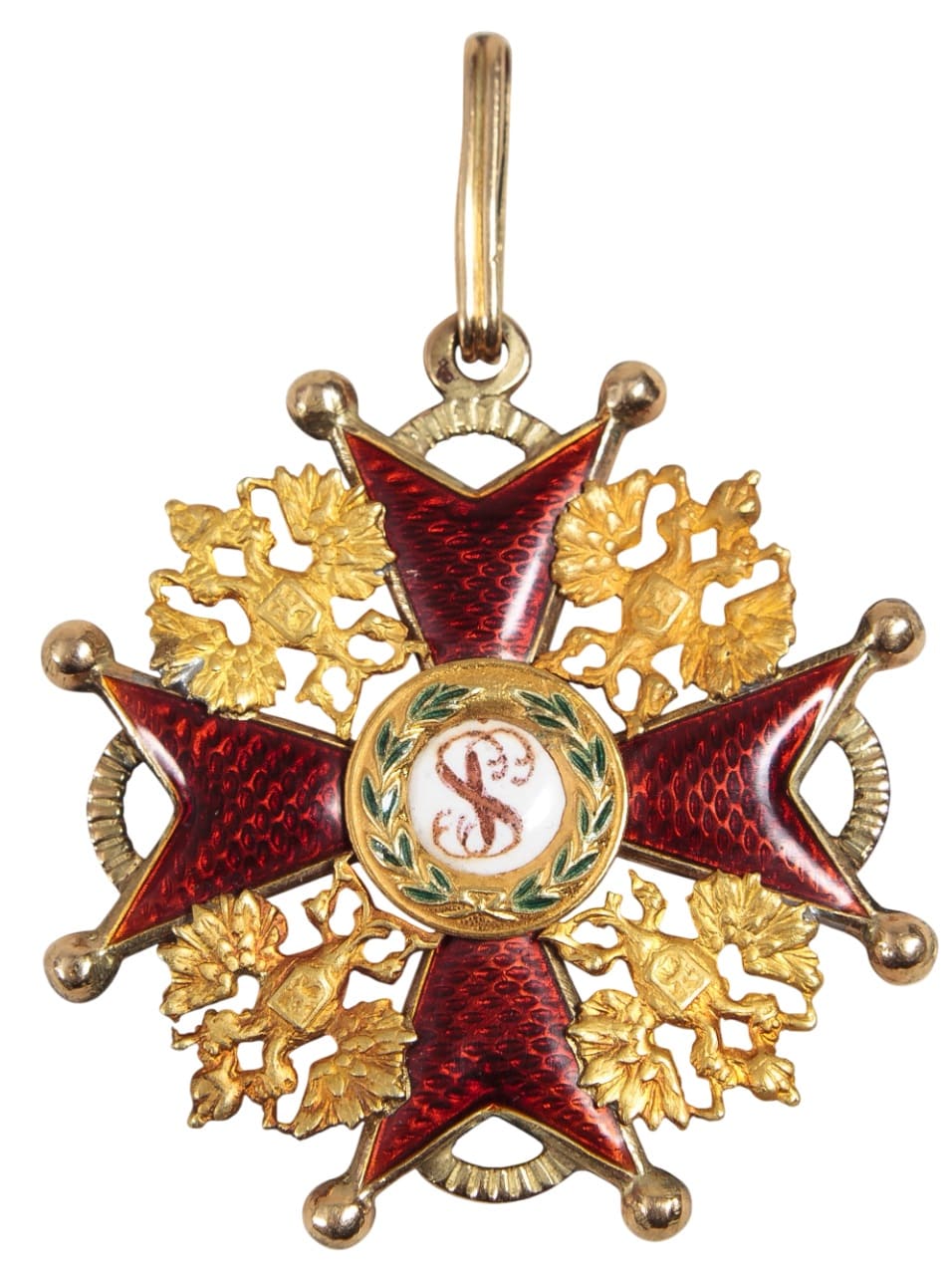 Знак ордена Святого  Станислава III степени Дмитрий Осипов.jpg