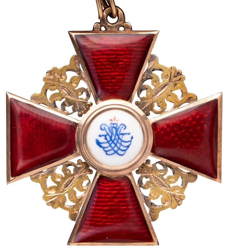 знак ордена Святой Анны 1-й степени АК.jpg