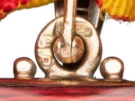 Знак ордена Святой Анны 2-й  степени с бриллиантами клеймо А.Р.jpg
