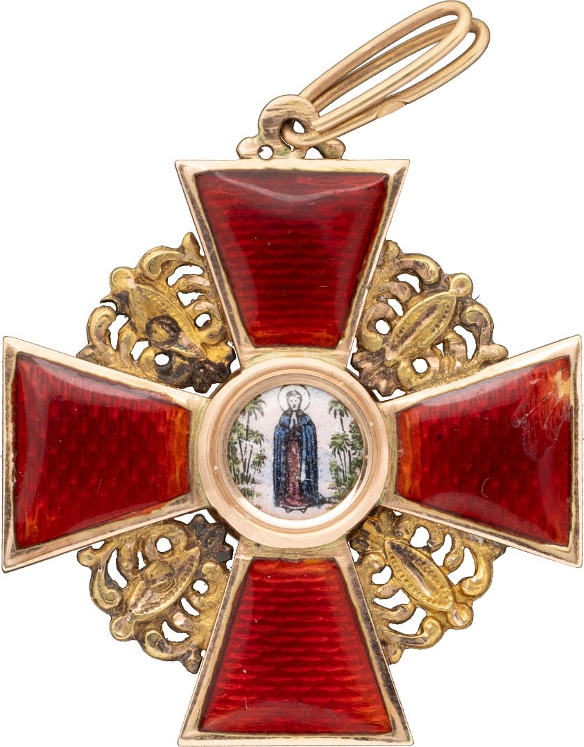 Знак ордена Святой Анны 3-й степени Фирма «Эдуард».jpg