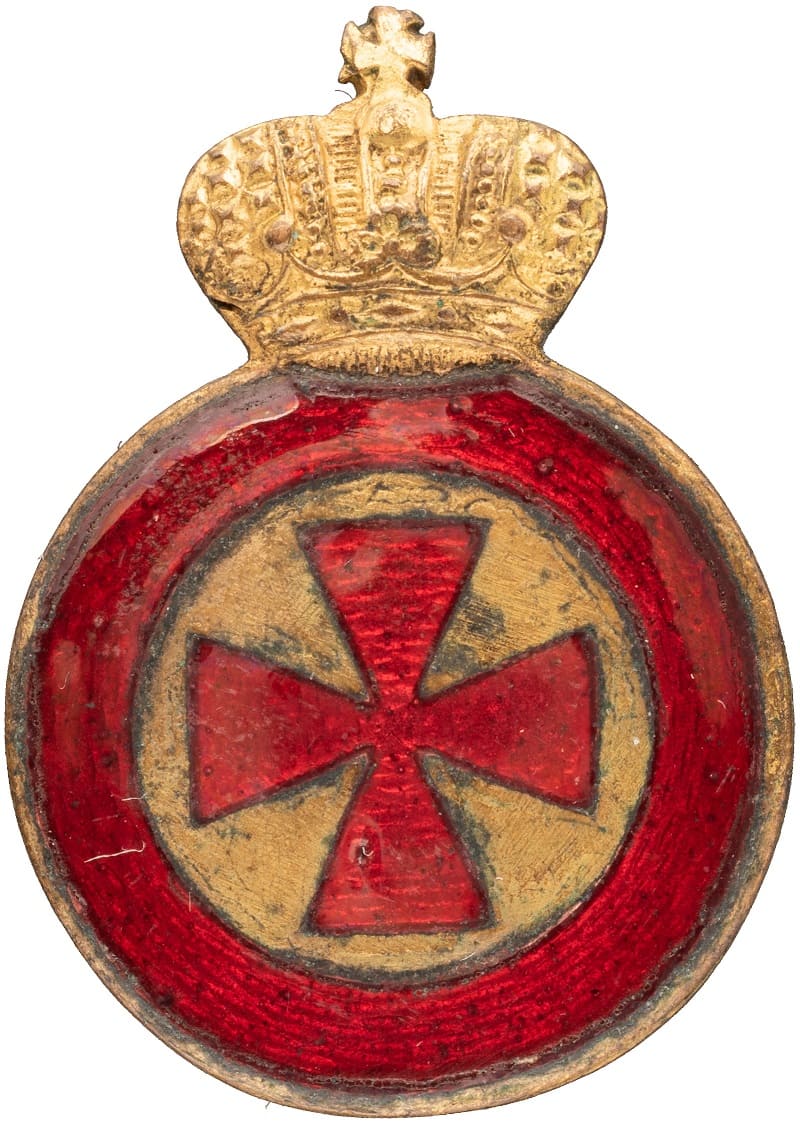 Знак ордена Святой Анны 4-й степени, для ношения на оружии.  Фирма  Эдуард.jpg