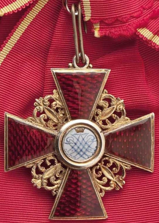Знак ордена Святой Анны I степени  французского производства.jpg