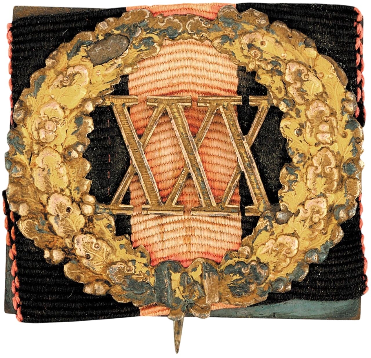 Знак отличия за 30 лет беспорочной службы на владимирской ленте.jpg
