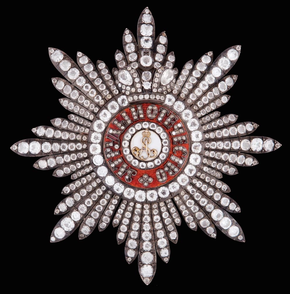 Звезда ордена Святого Александра Невского с «бриллиантами».jpg